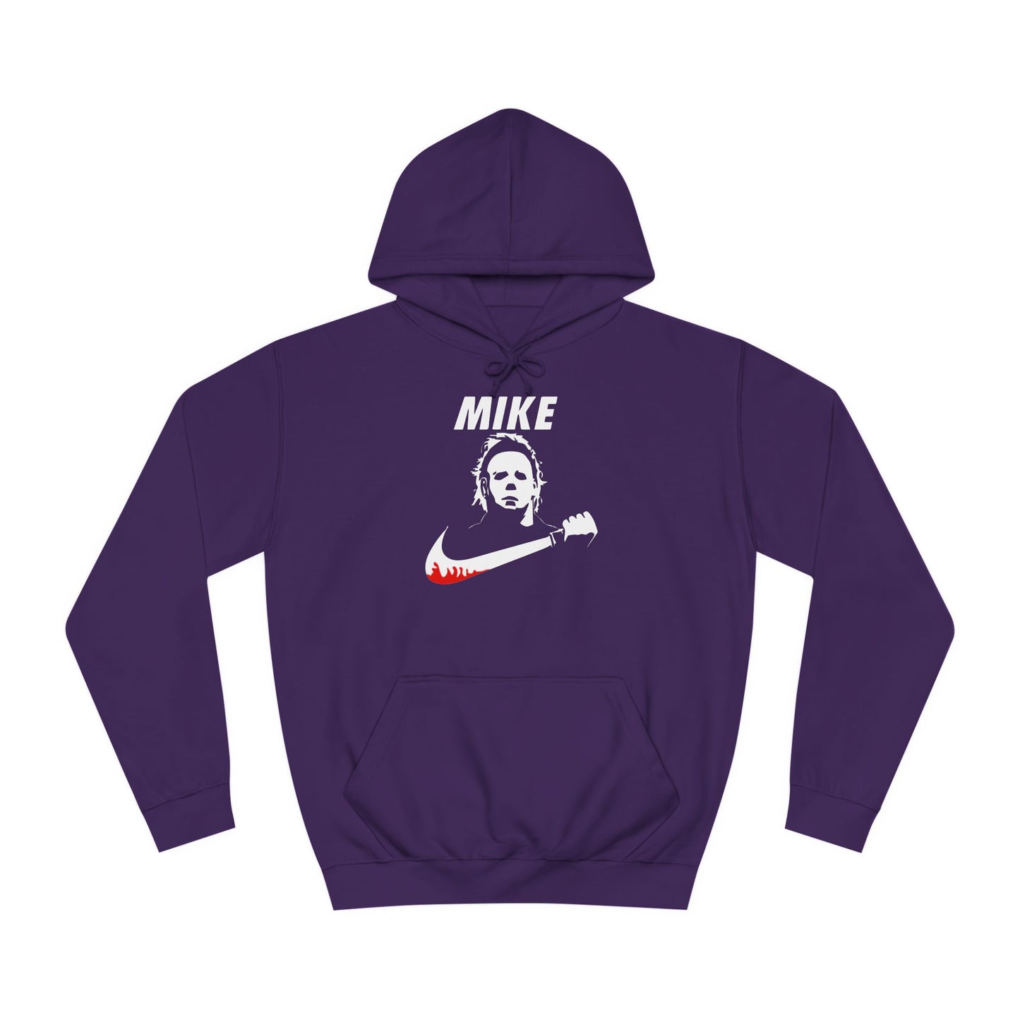 Haddonfield 1978 Myers Hoodie Purple/White