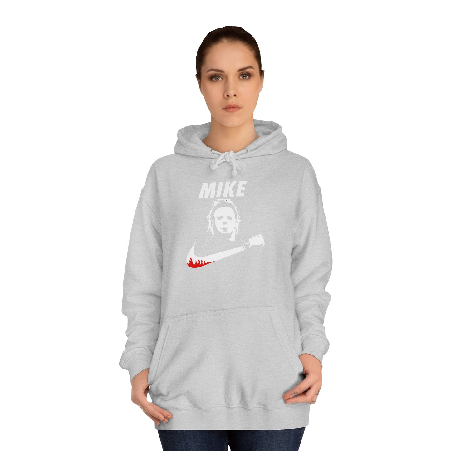 Haddonfield 1978 Myers Hoodie Light Grey