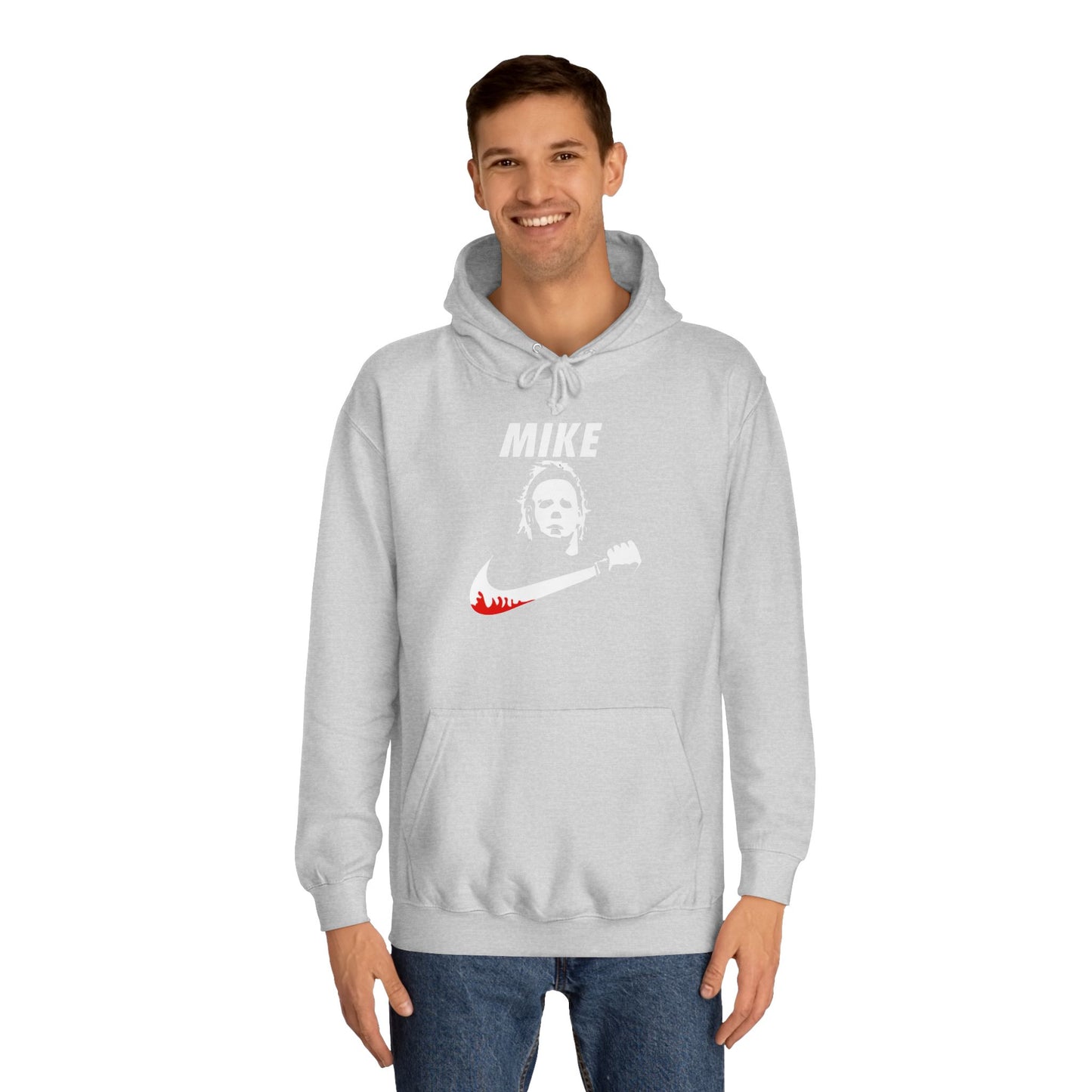 Haddonfield 1978 Myers Hoodie Light Grey