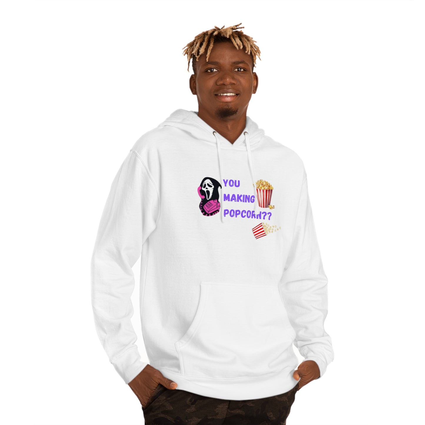 Ghostface Movie Night Hoodie